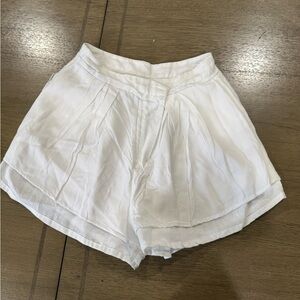 Dissh Women's White Shorts